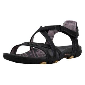 MERRELL Keepsake Athletic Sandals Black Strappy w/ vlcro closure – Wmn 9